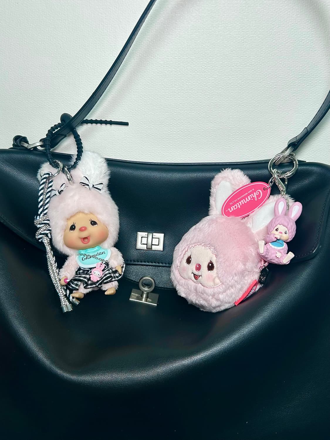 (51)몬치치🙊🐰정품 대두 치무탄 ✨💖체크스커트 상품이미지10