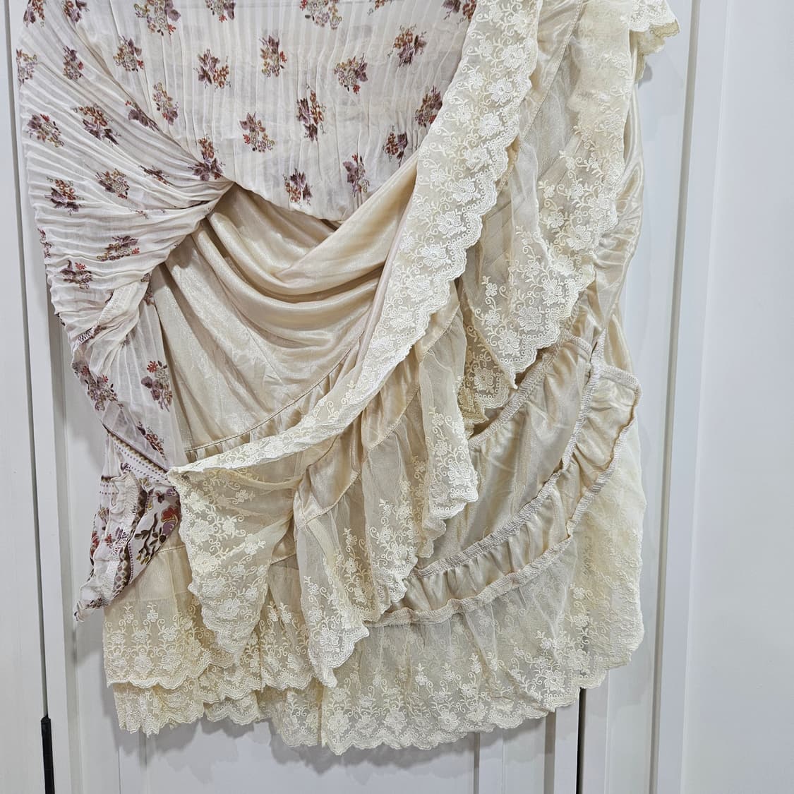 엑시즈팜(axes femme) 보헤미안 플라워 레이스치마 상품이미지8