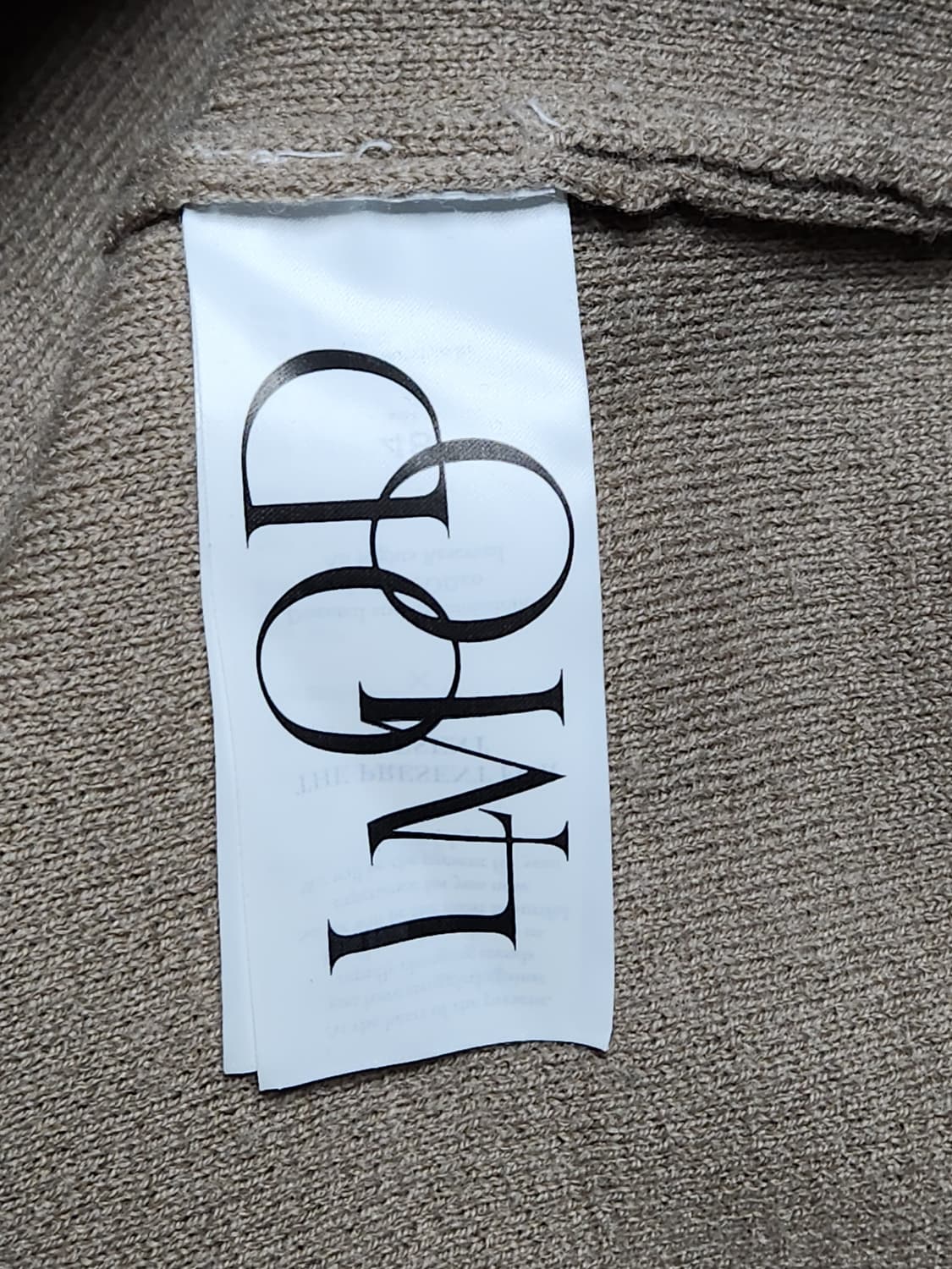 LMOOD 엘무드 화란 세미오버 니트  상품이미지5