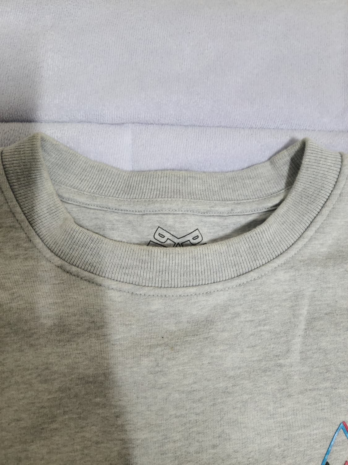 팔라스 베이지컬리 트라이퍼그 크루넥 그레이 xl 상품이미지3