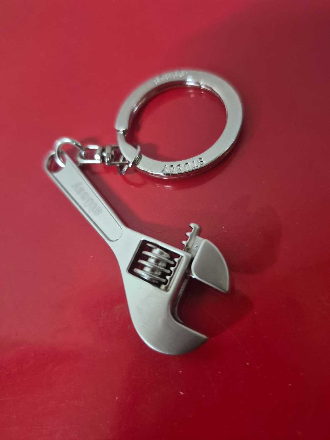 (새상품) 스투시 미니 렌치 키체인 실버 상품이미지3