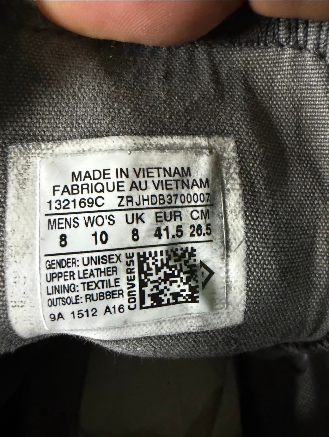 컨버스 빈티지 레더 리미티드 에디션 상품이미지6