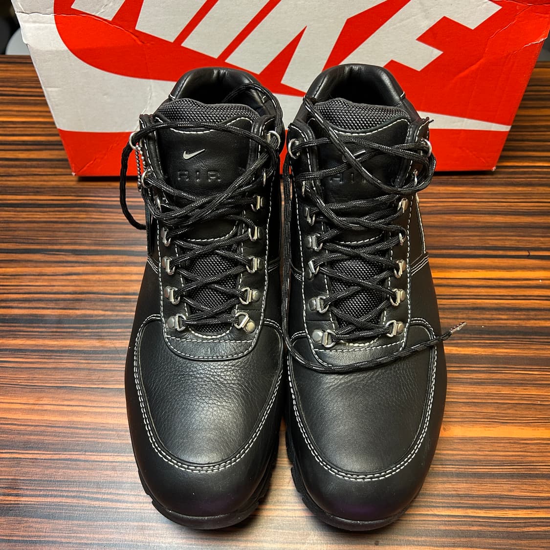 나이키 고아돔 프리미엄 블랙 280 황금사이즈 상품이미지3