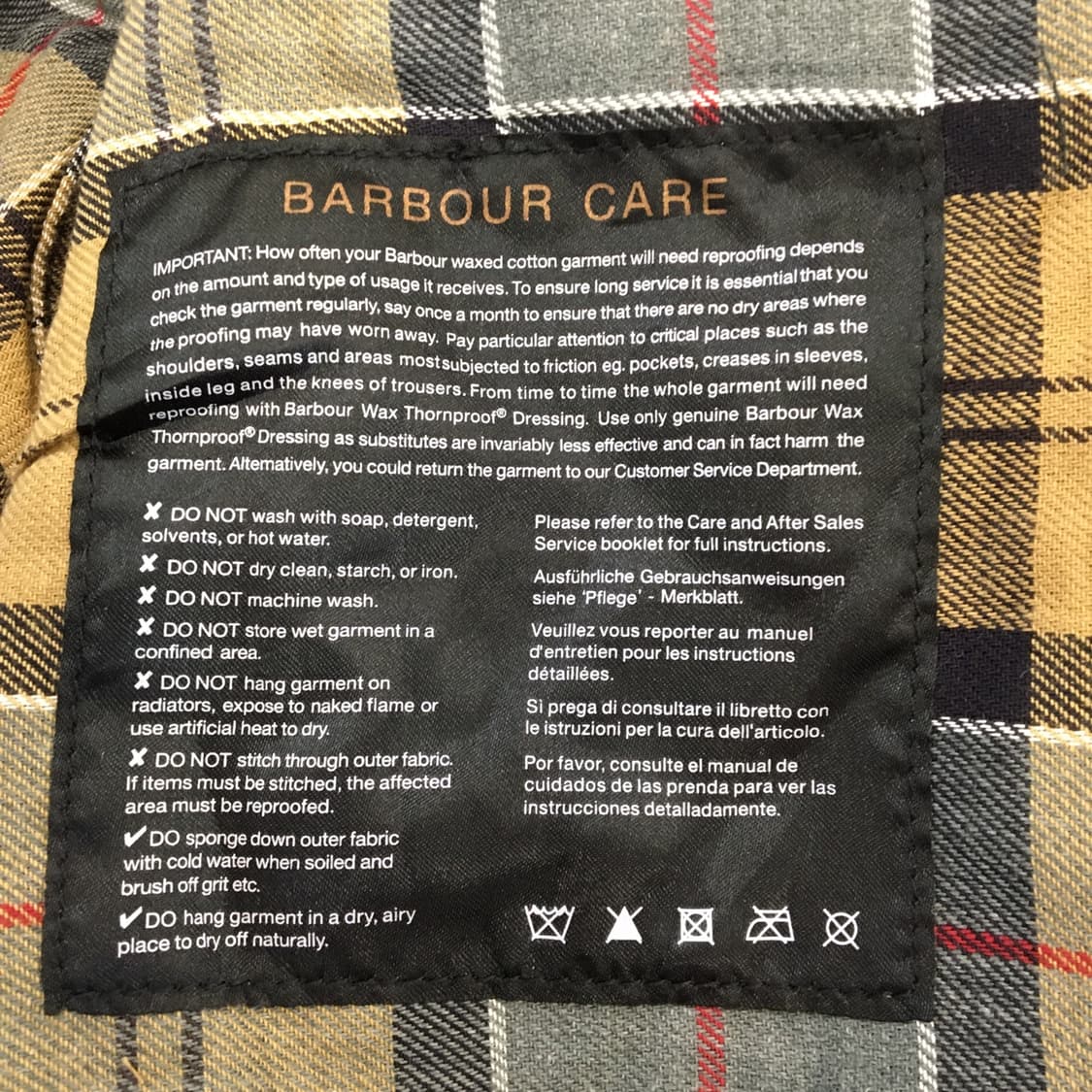 바버 (국내판) 인터네셔널 오리지널 왁스자켓 90  상품이미지7