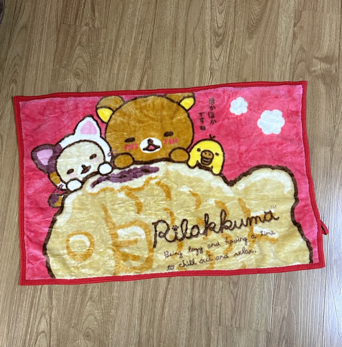 일본 빈티지 고전 코리락쿠마 담요 판초 로걀 히메갸루 붕어빵 인테리어 상품이미지1