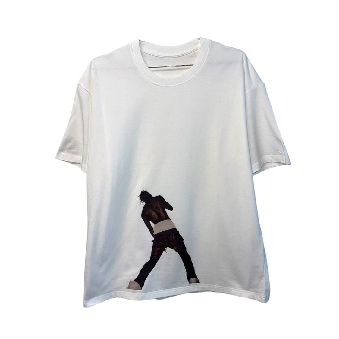 트래비스스캇 프린팅 제작 반팔티 상품이미지4