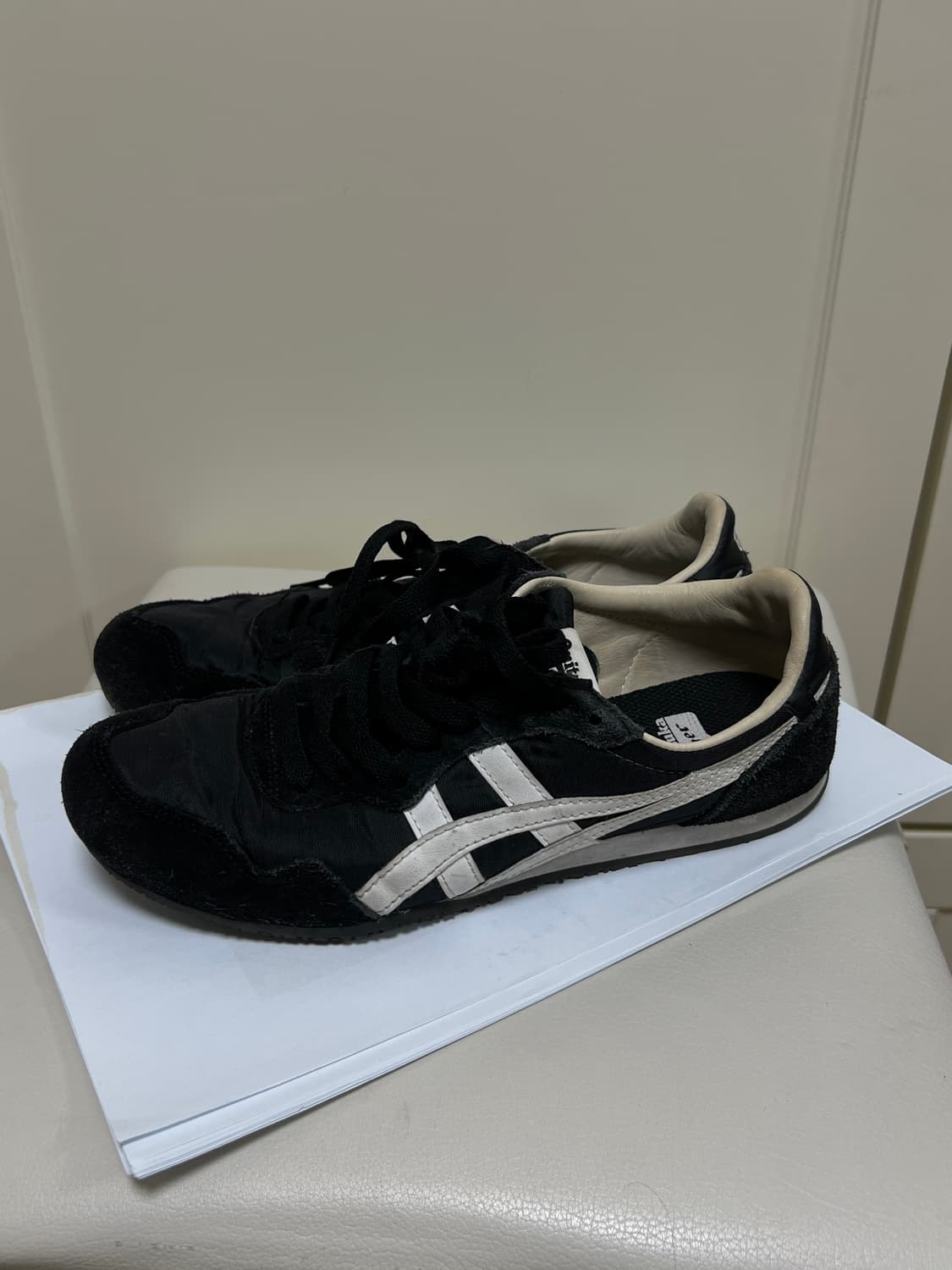 [240] 오니츠카타이거 세라노 블랙 화이트 상품이미지2