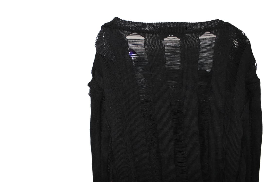 Ann Demeulemeester 앤드뮐미스터 디스트로이드 니트탑 상품이미지7