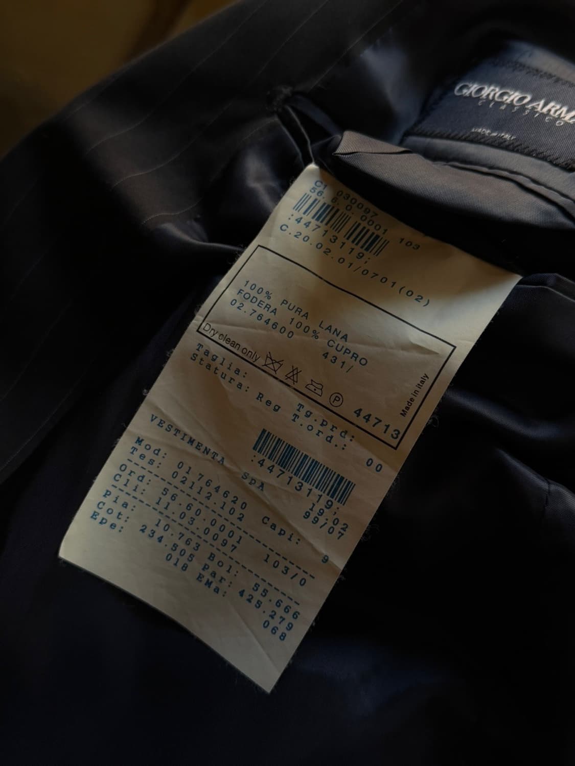 조르디오 아르마니 테일러드 자켓 103 상품이미지10