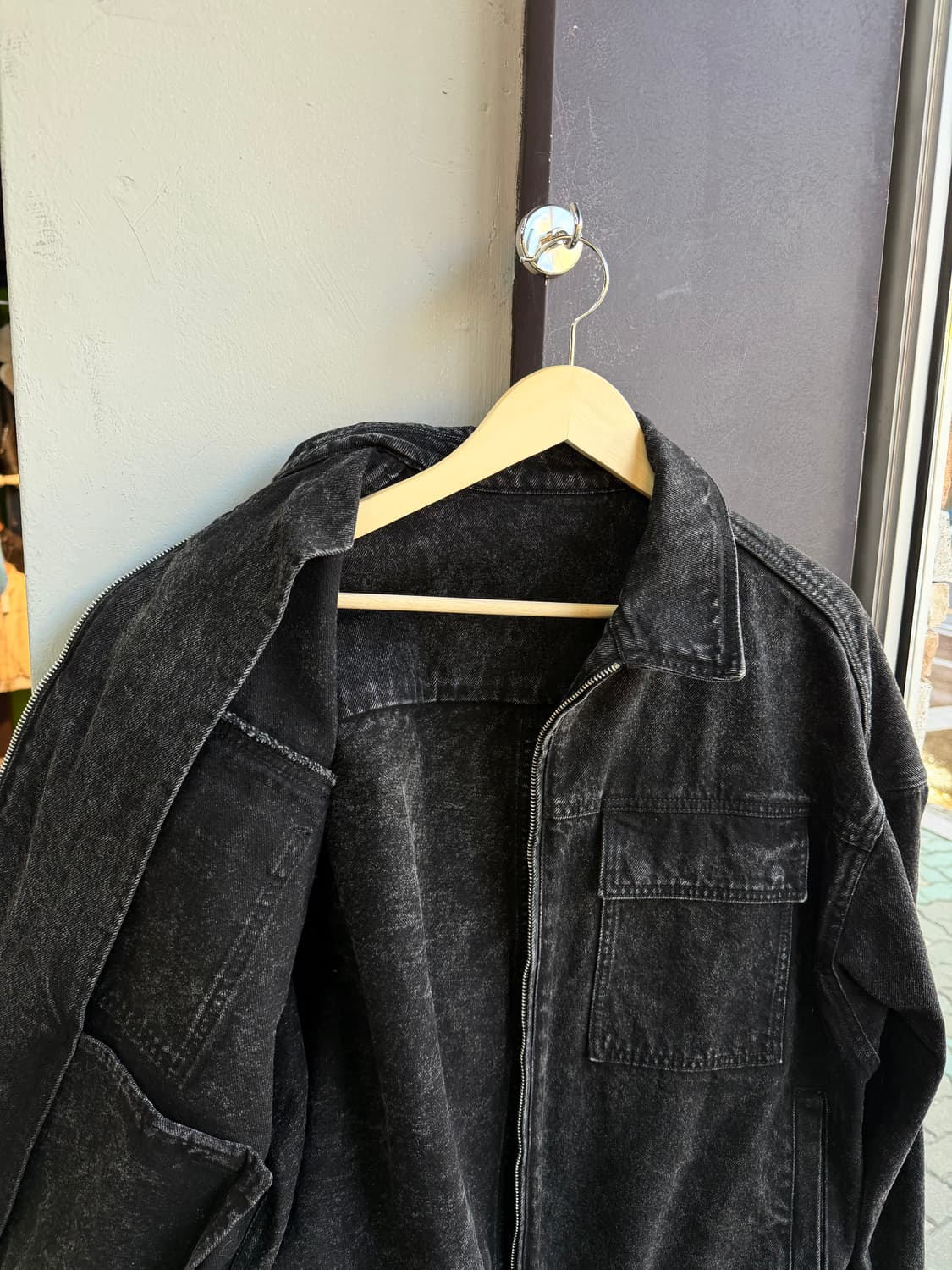 46/ 준지 23FW 흑청 포켓 데님 자켓 상품이미지5