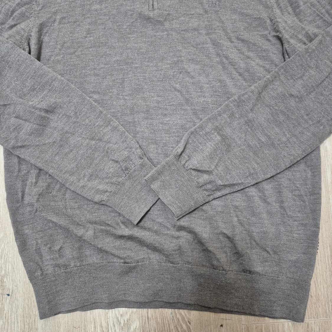 닥스 모직 반집업 니트 상품이미지3