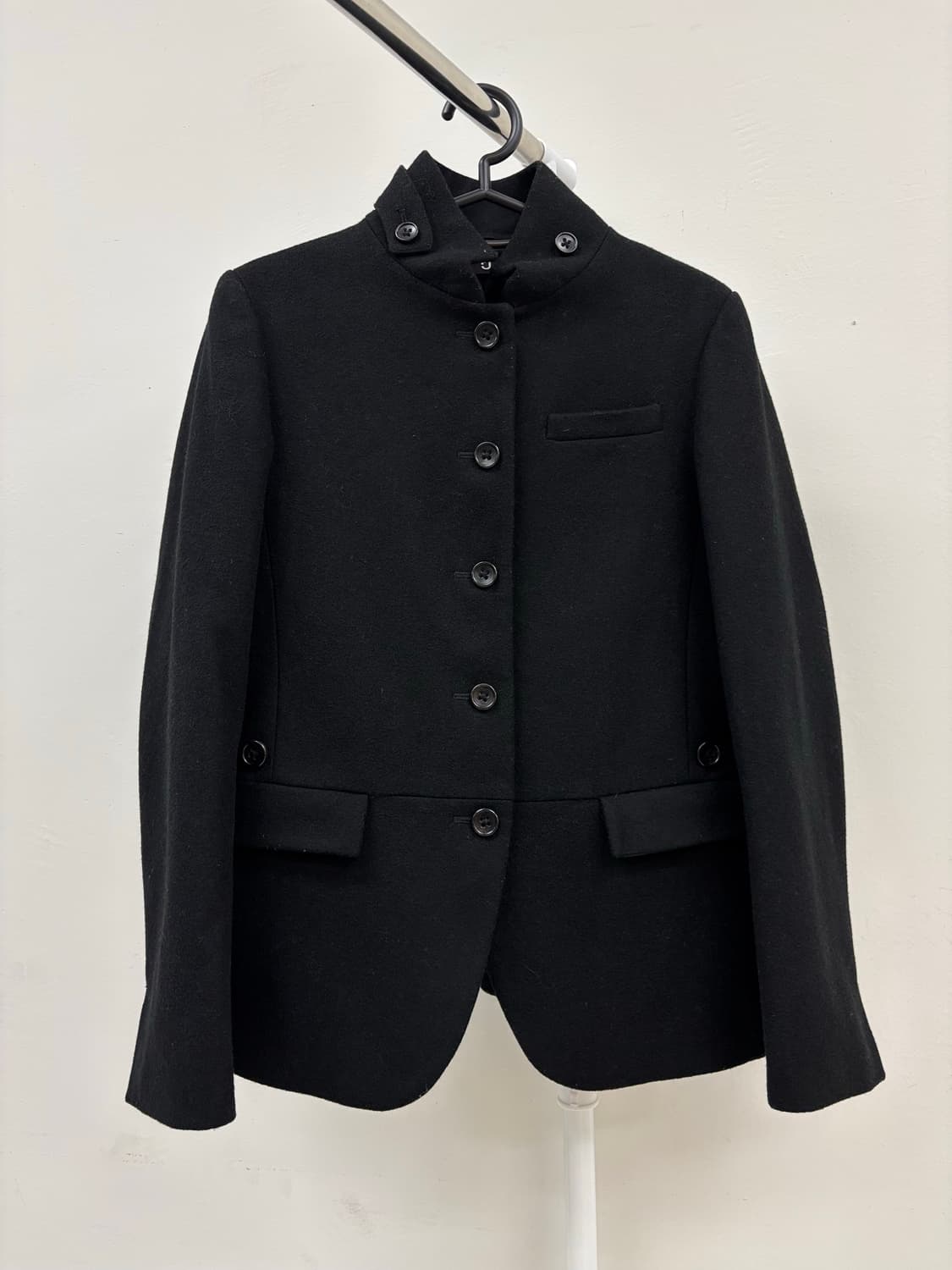 빈티지 블랙 울 자켓 상품이미지6