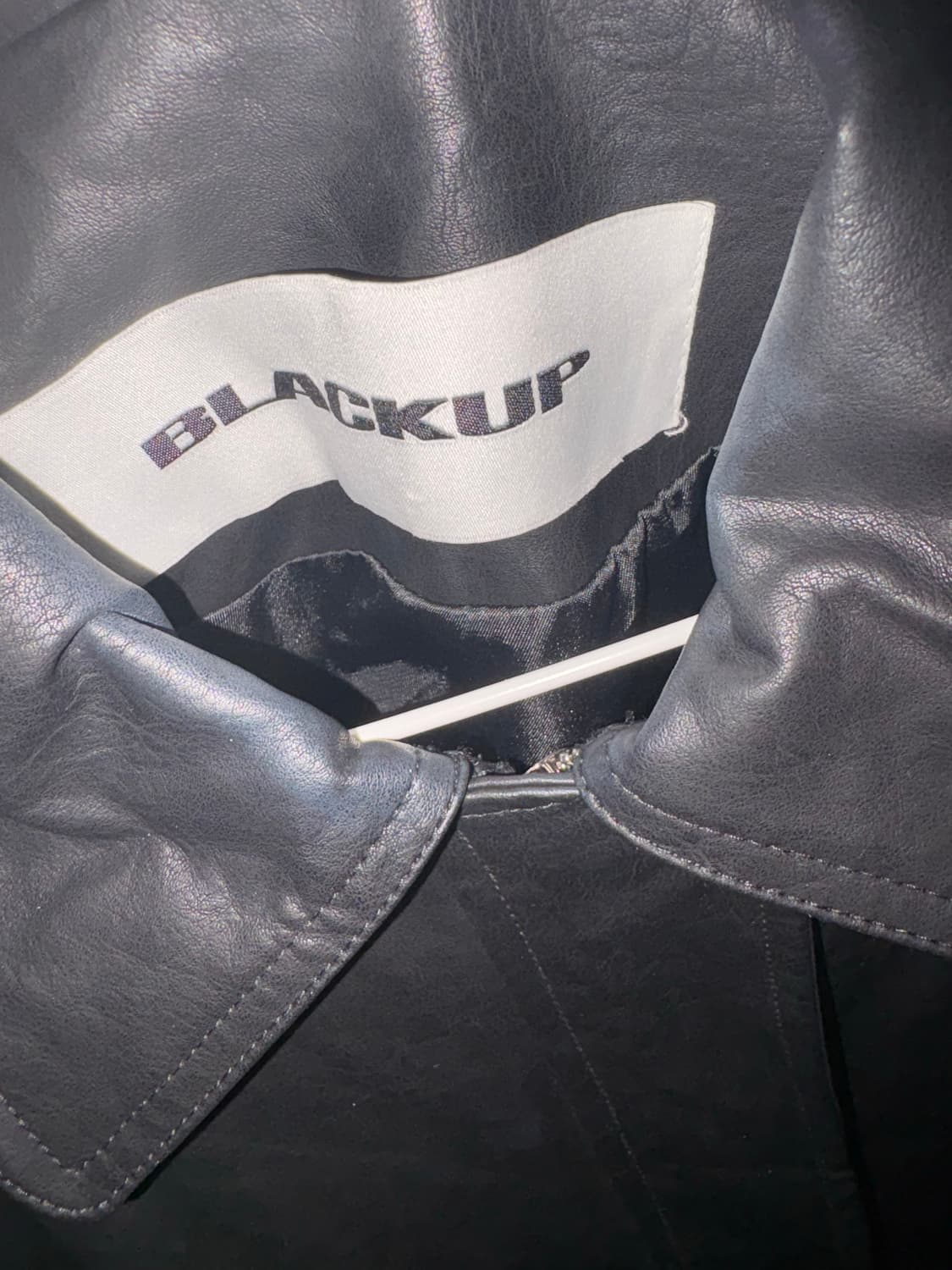 BLACKUP leather jacket L 상품이미지3