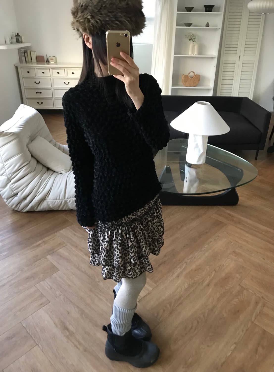 vintage pattern skirt 상품이미지4