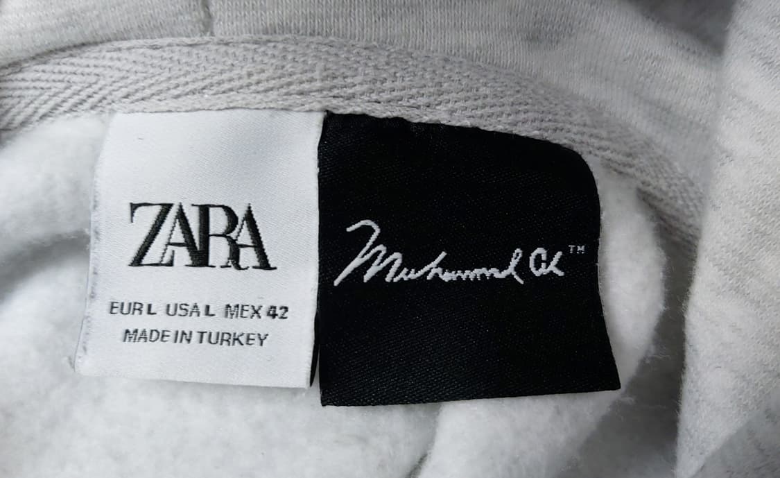 ZARA 무하마드 알리 후드티(L) 상품이미지5