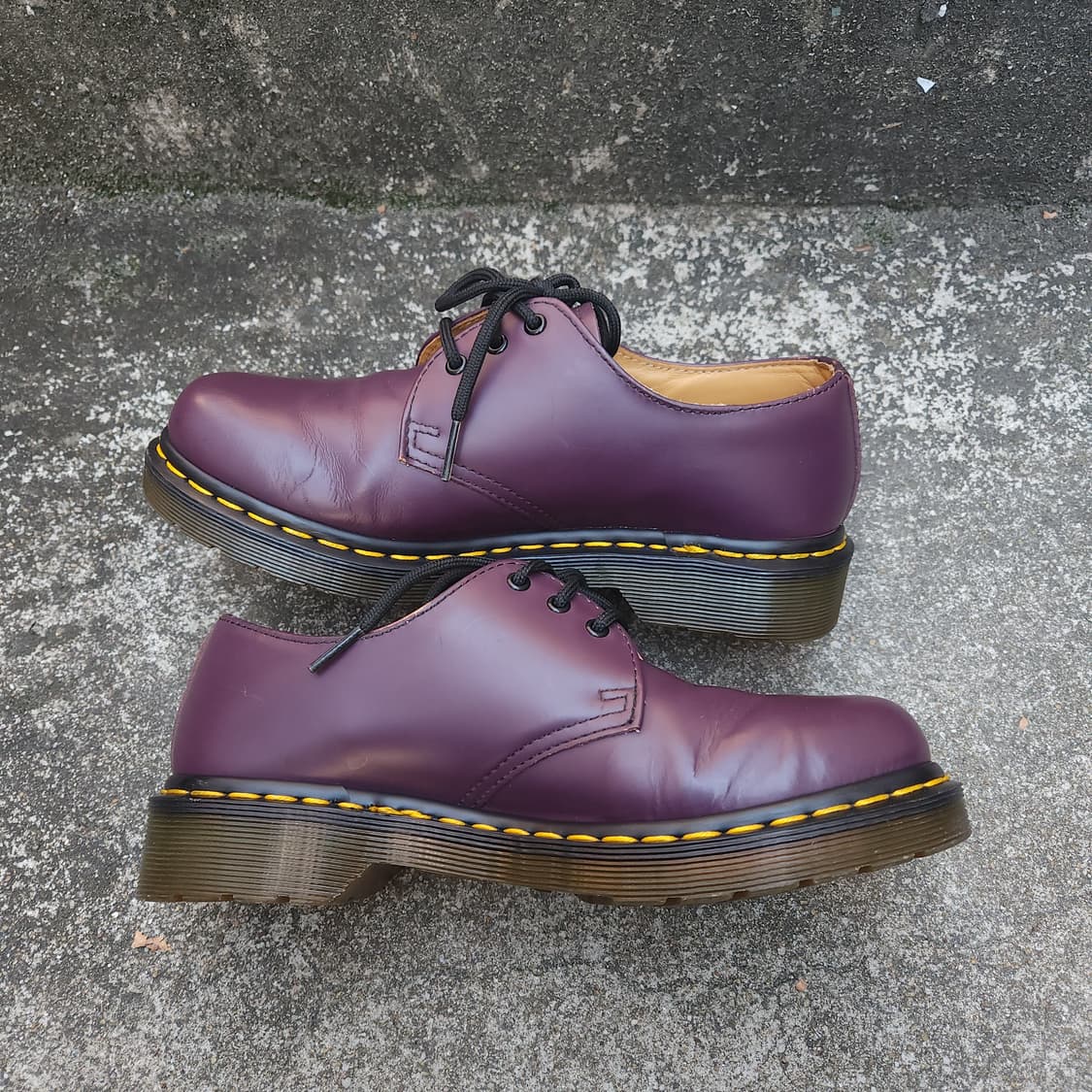 [4UK] 닥터마틴 3홀 1461 레드퍼플 (230~235) 상품이미지4