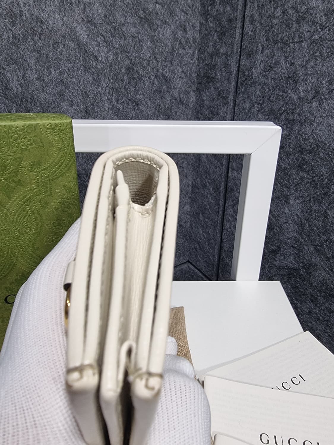 구찌 홀스빗 1955 카드 케이스 지갑 상품이미지4