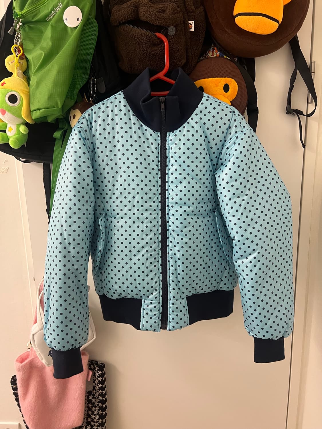 김아홉 제작 도트 패딩 상품이미지2