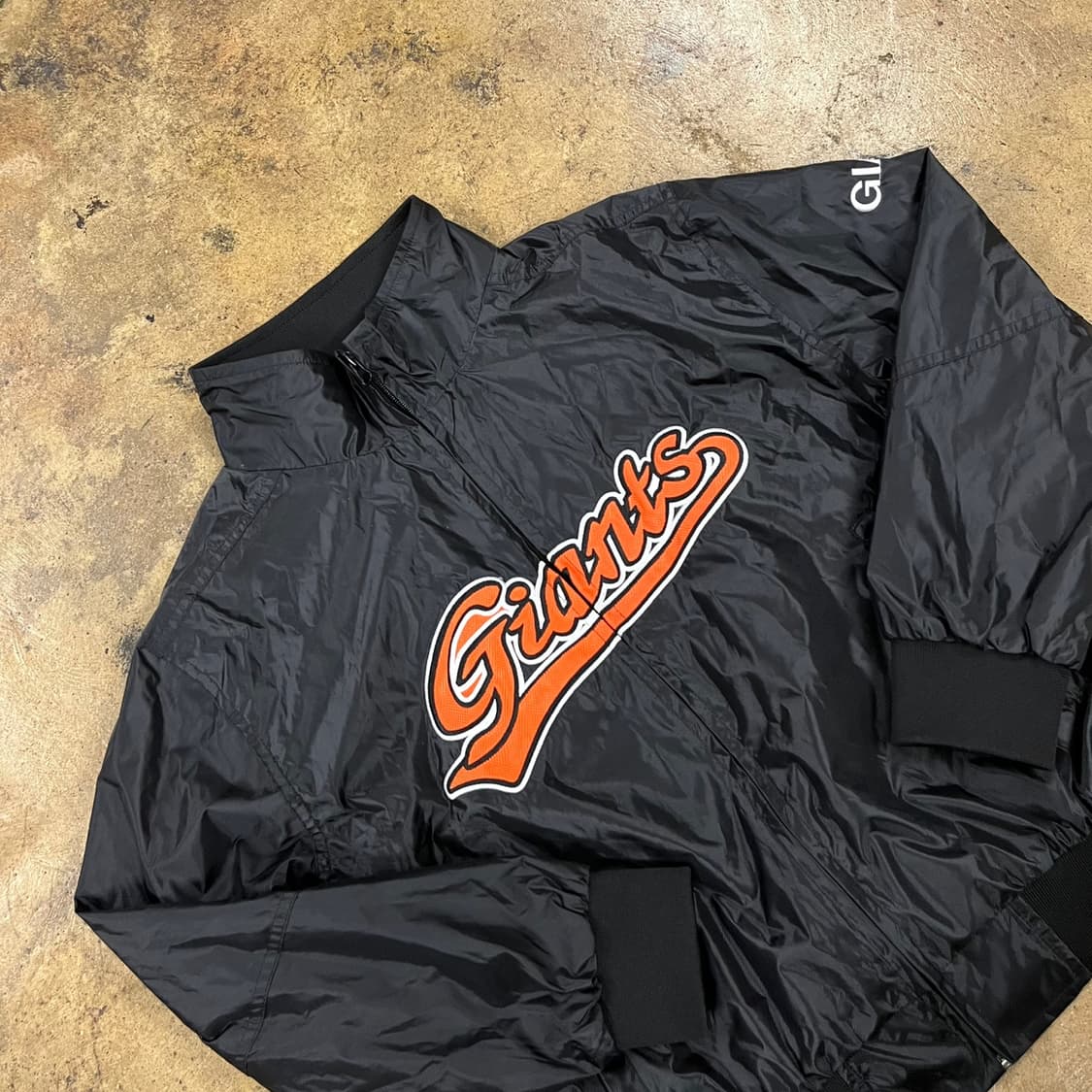 [정품/95] 롯데 자이언츠 바람막이 블랙 b15 상품이미지1
