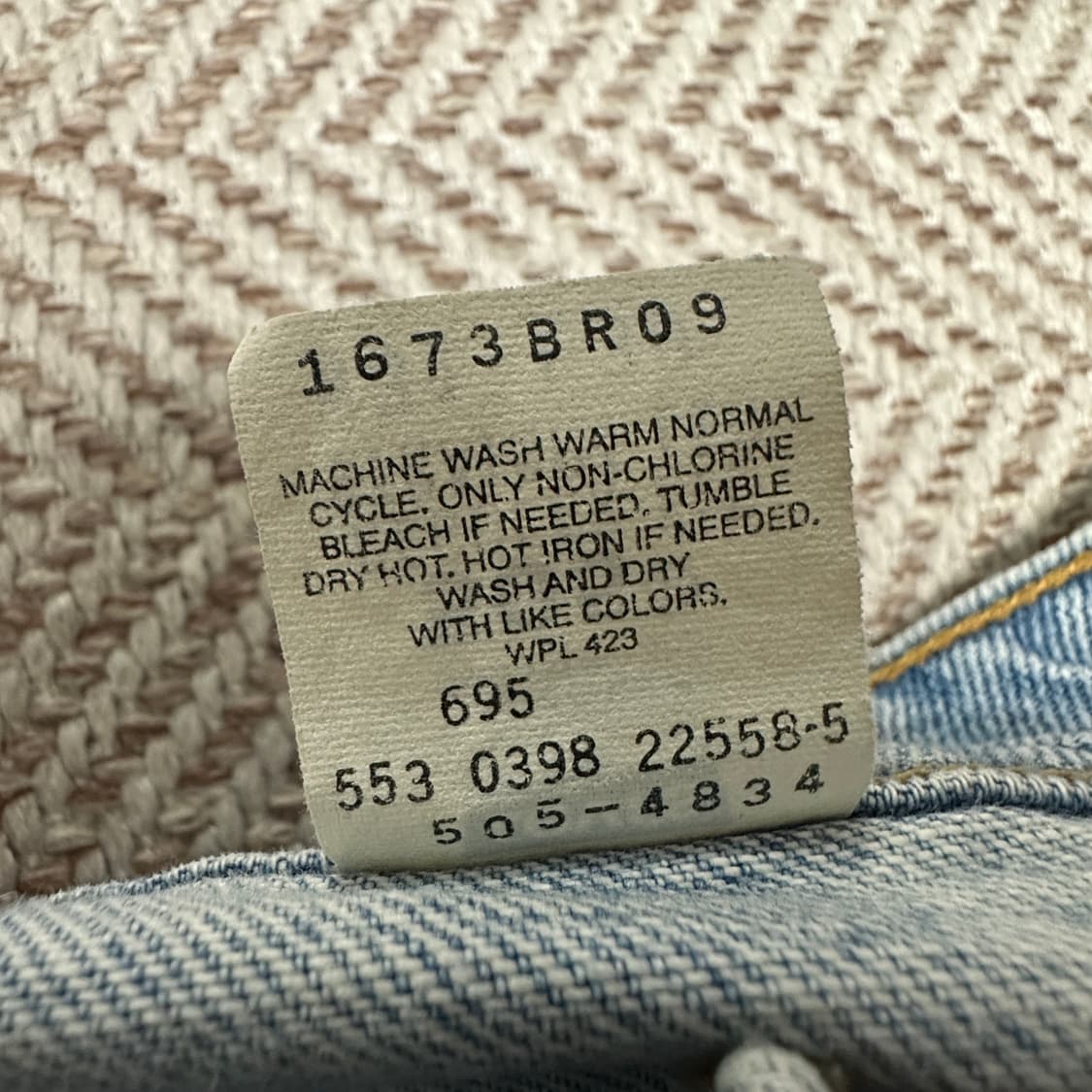 LEVI'S 505 90's usa made denim pants 상품이미지7