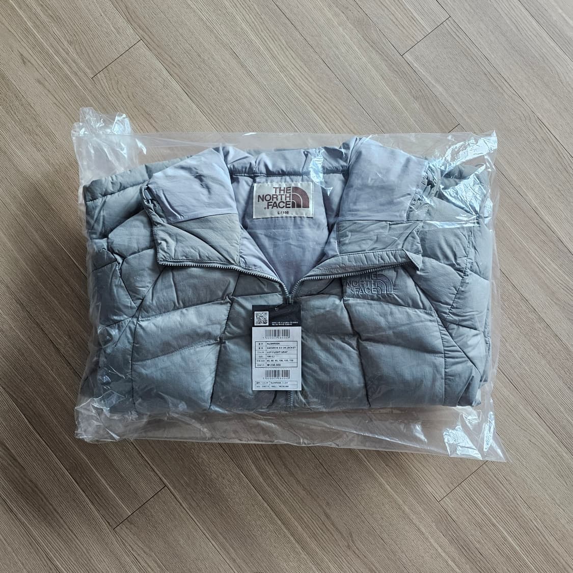 L 미개봉) 노스페이스 화이트라벨 데이드라이브 EX 온 자켓 경량 패딩 상품이미지2