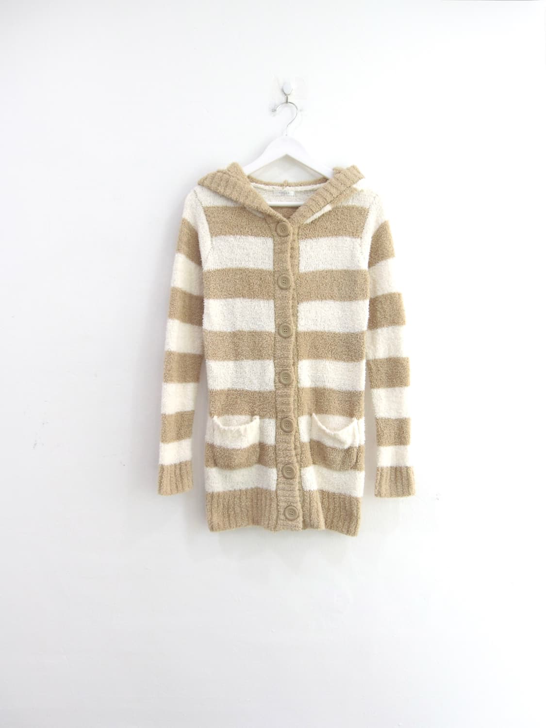 colza 콜자 스트라이프 후드 원피스 리즈리사 헤이세이 라떼갸루 상품이미지1