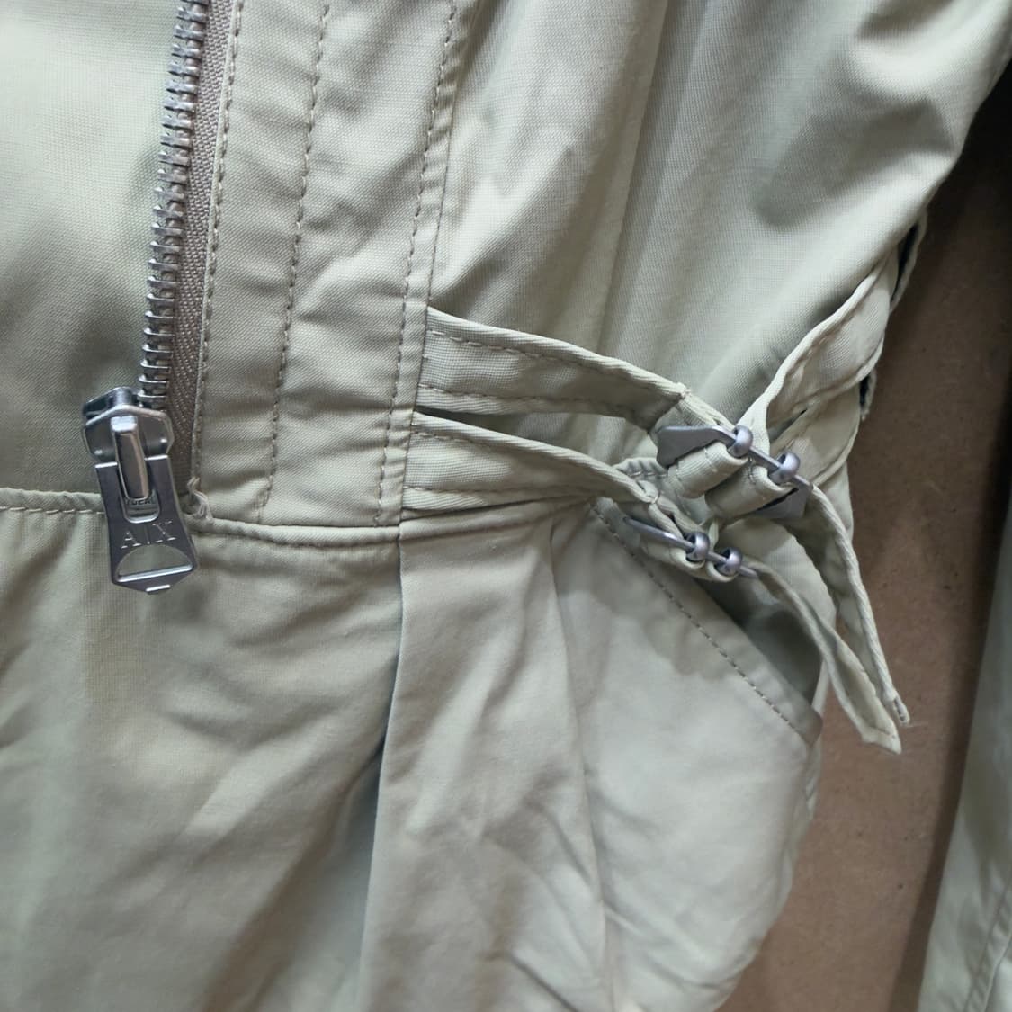 아르마니 익스체인지 퍼프 숄더 코튼 자켓 상품이미지6