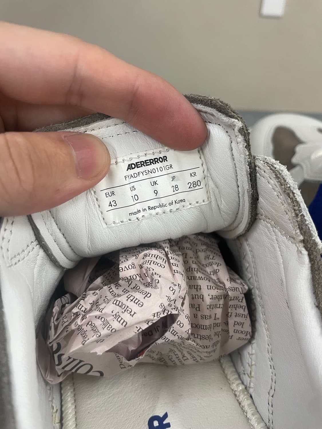 아더 에러 로그 바우스 스니커즈280 상품이미지8