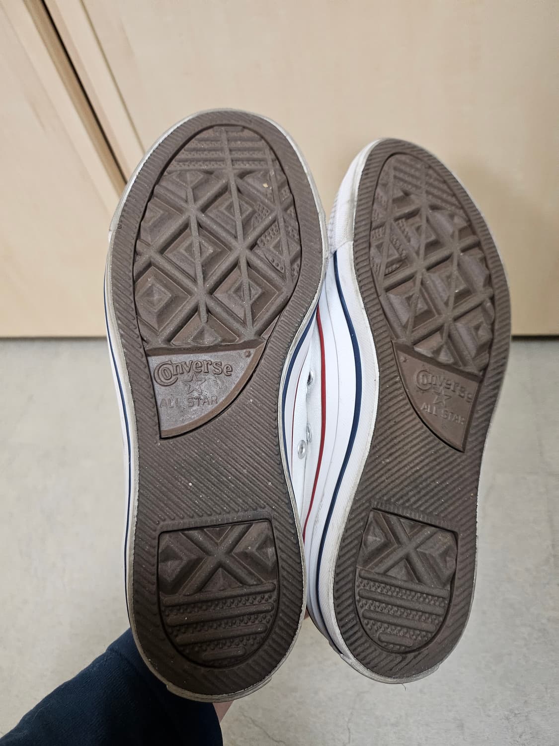 컨버스 올스타 흰색 스니커즈 230 상품이미지8