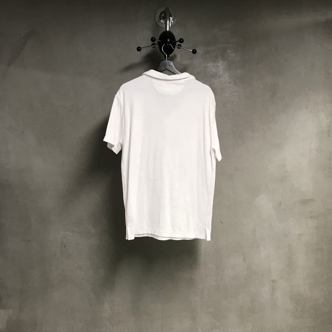 폴로 랄프로렌 QR 반팔 카라티 화이트 XL 상품이미지5