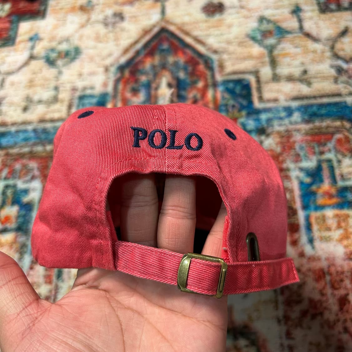[OS] 폴로 랄프로렌 자수 심볼 볼캡 상품이미지4