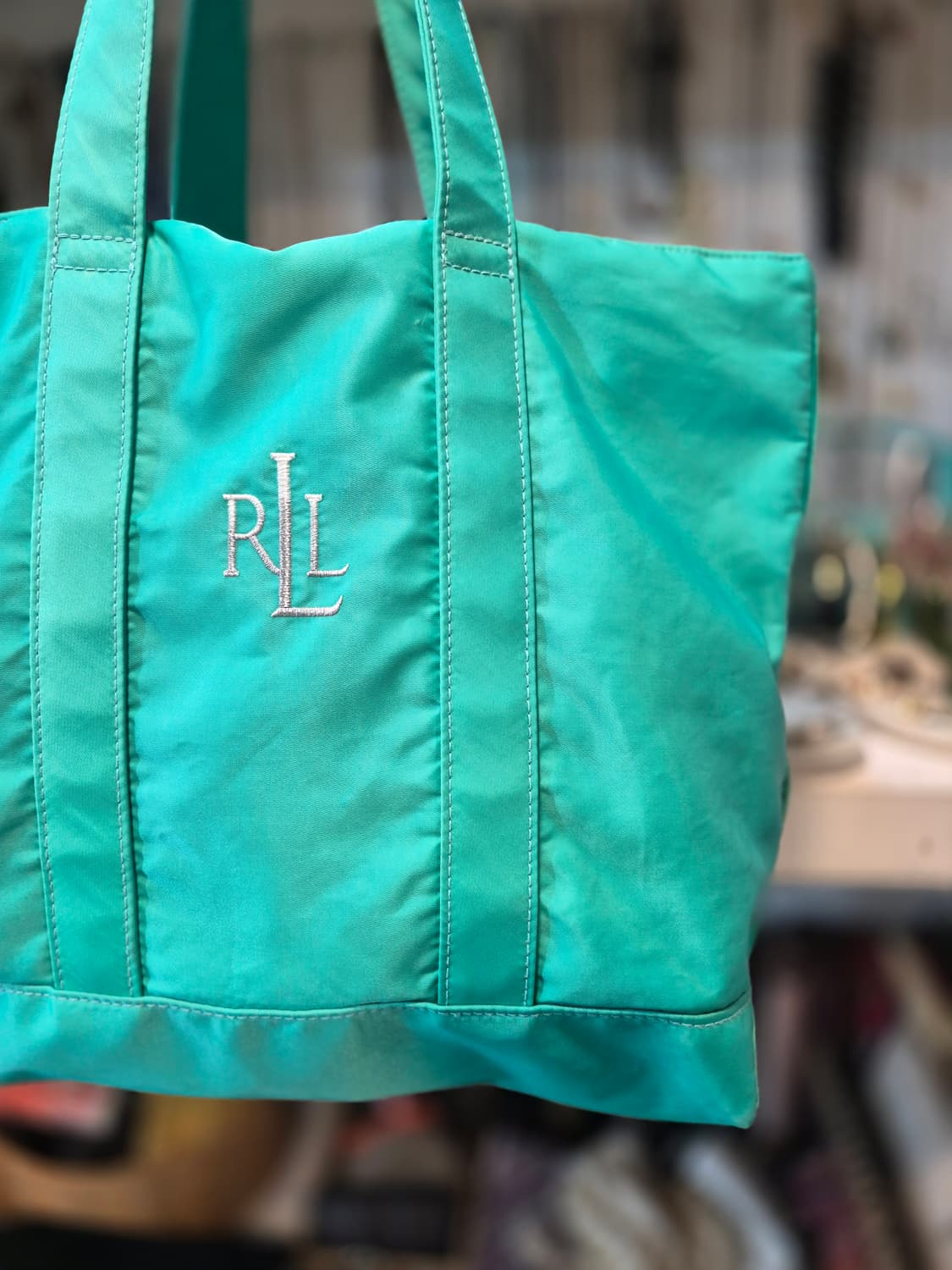 랄프로렌 에메랄드 토트백 상품이미지3