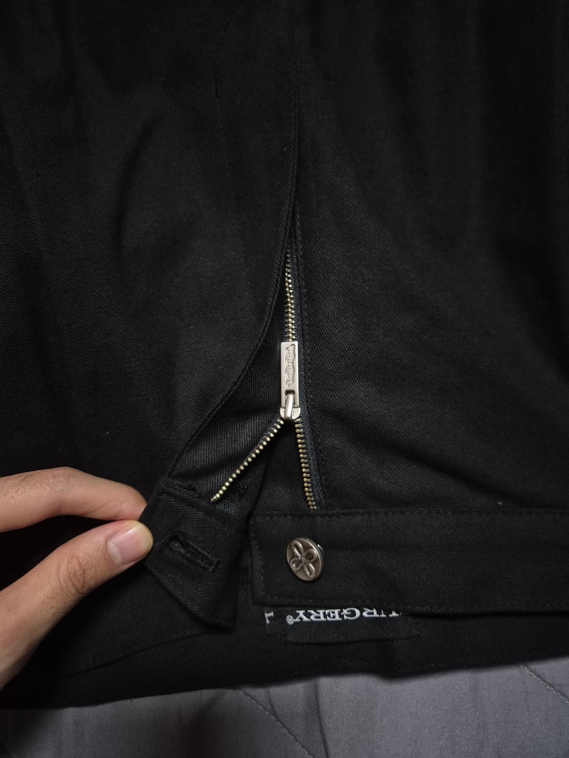 써저리 리버스 4포켓 카고팬츠 블랙 L 상품이미지3