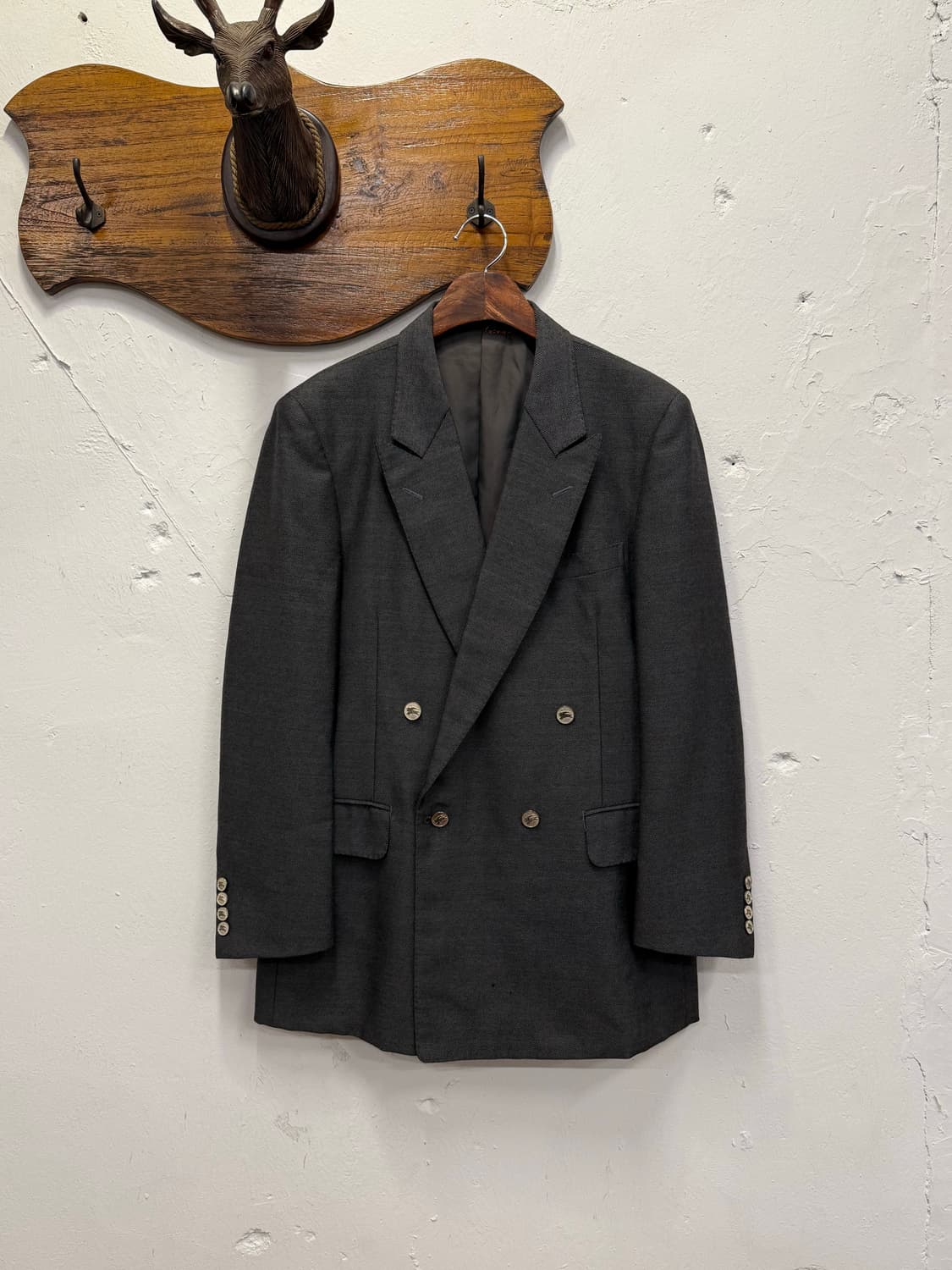 66) Burberrys Wool & Mohair Double-Breas 상품이미지2