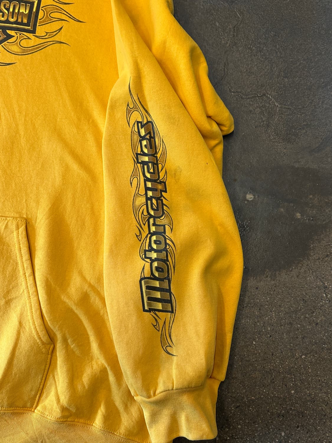 할리데이비슨 데미지드 클라운 후드티 3XL 상품이미지4