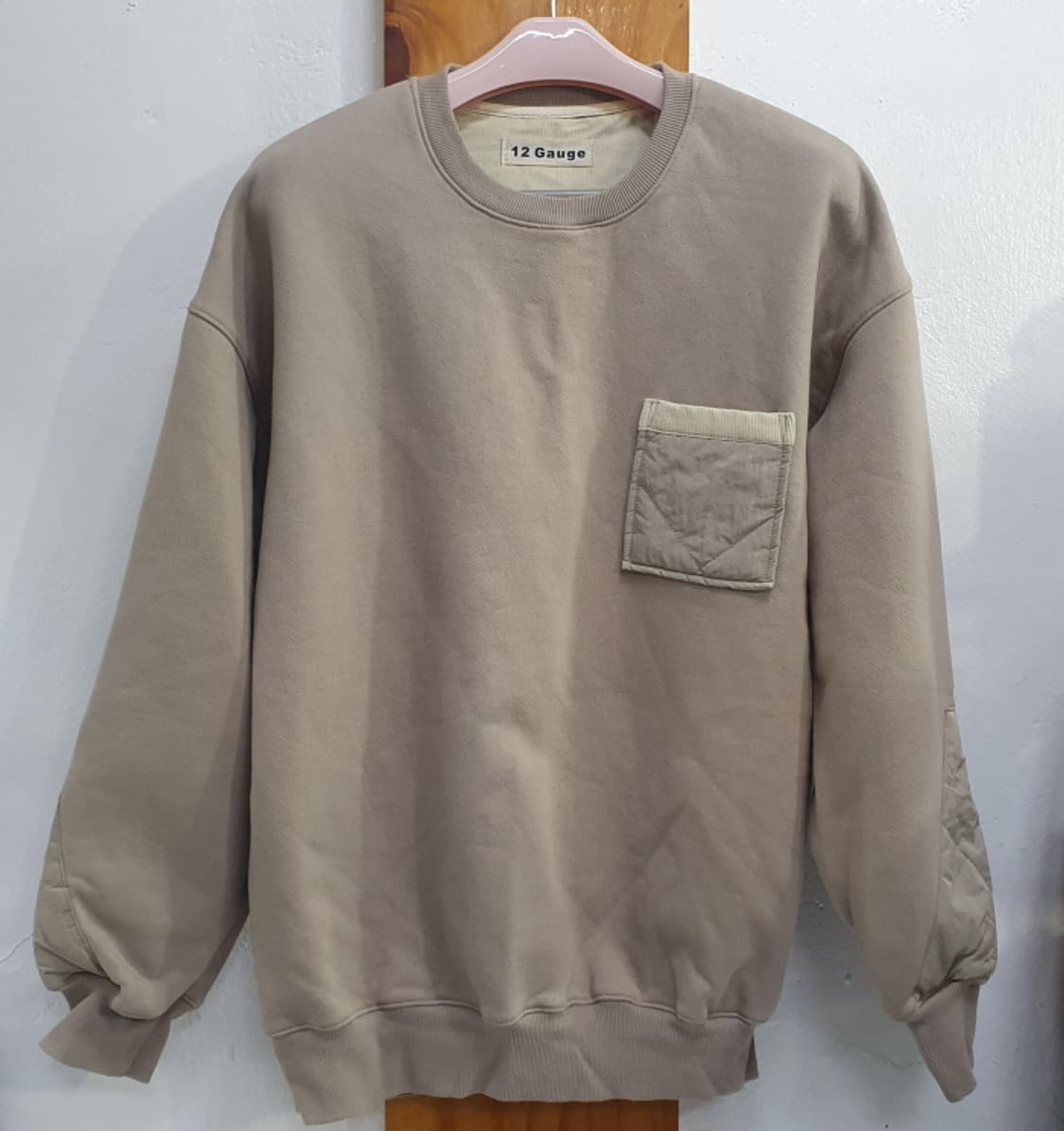 12Gauge 코튼 오버핏 겨울 맨투맨 상품이미지1