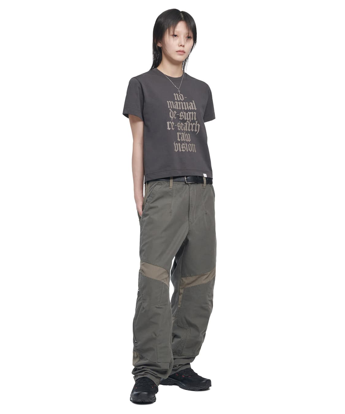 노매뉴얼 NOMANUAL side zipper pants 상품이미지3