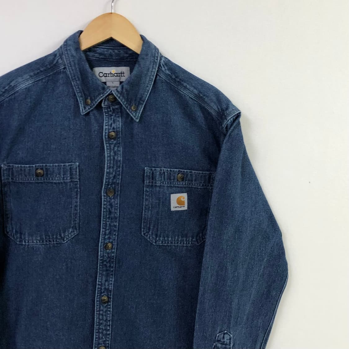 L 칼하트 데님 셔츠 상품이미지1