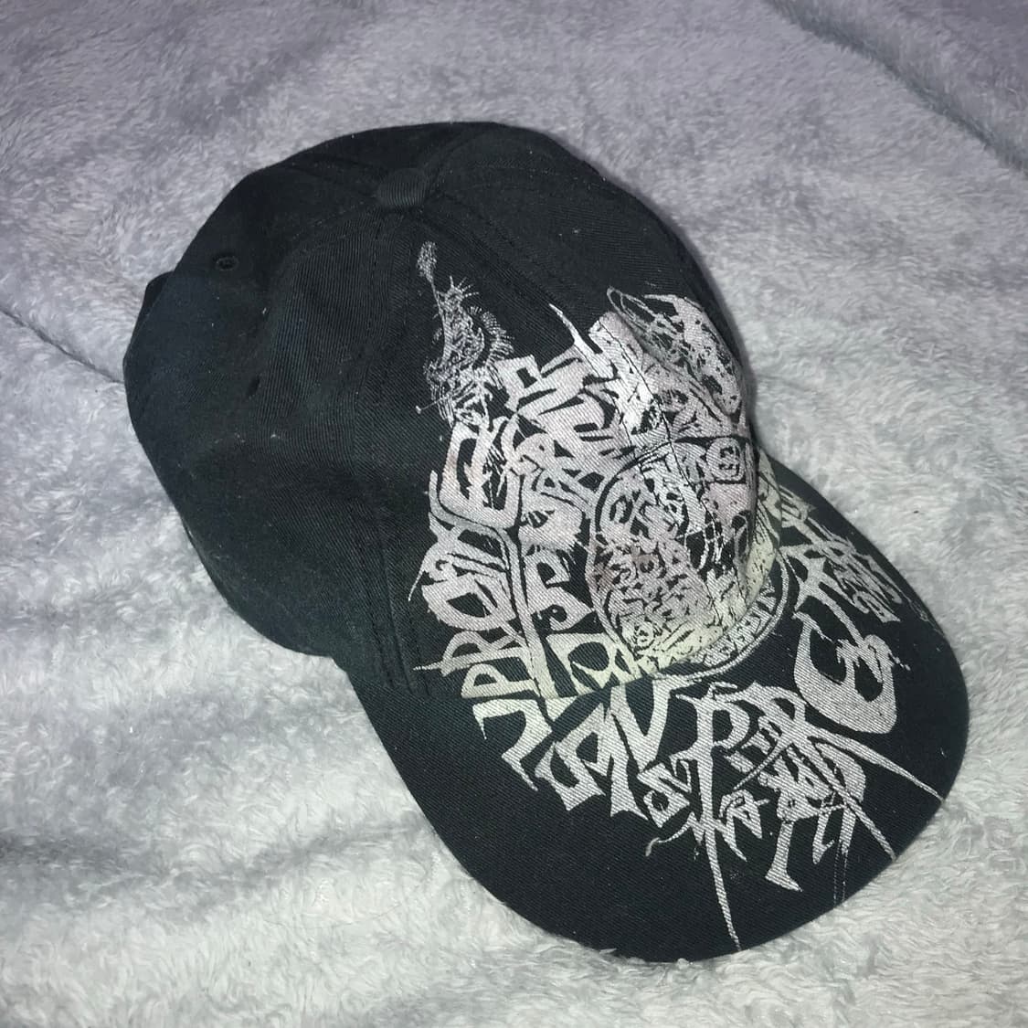 슈프림 리버티 6-패널 블랙 - 24FW 슈프림 빈티지 펑크 볼캡 모자 상품이미지2