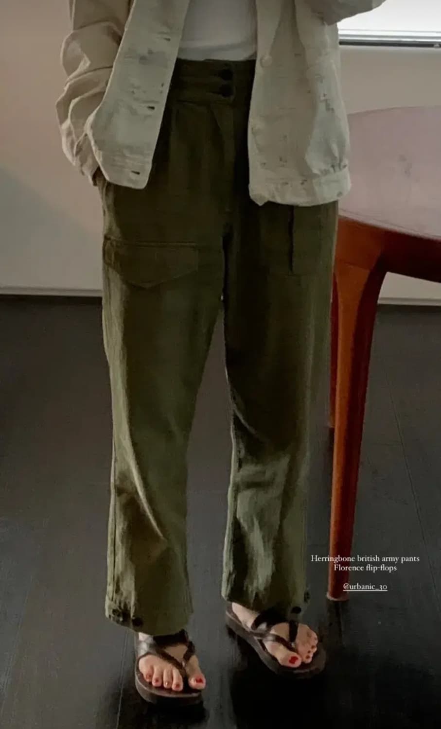 얼바닉30 브리티시 아미 팬츠 상품이미지3