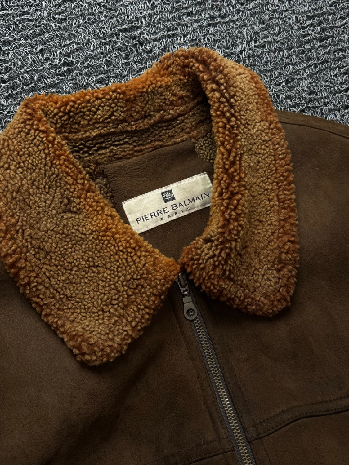 90s 발망 아카이브 양가죽 양털 무스탕 1366 상품이미지3