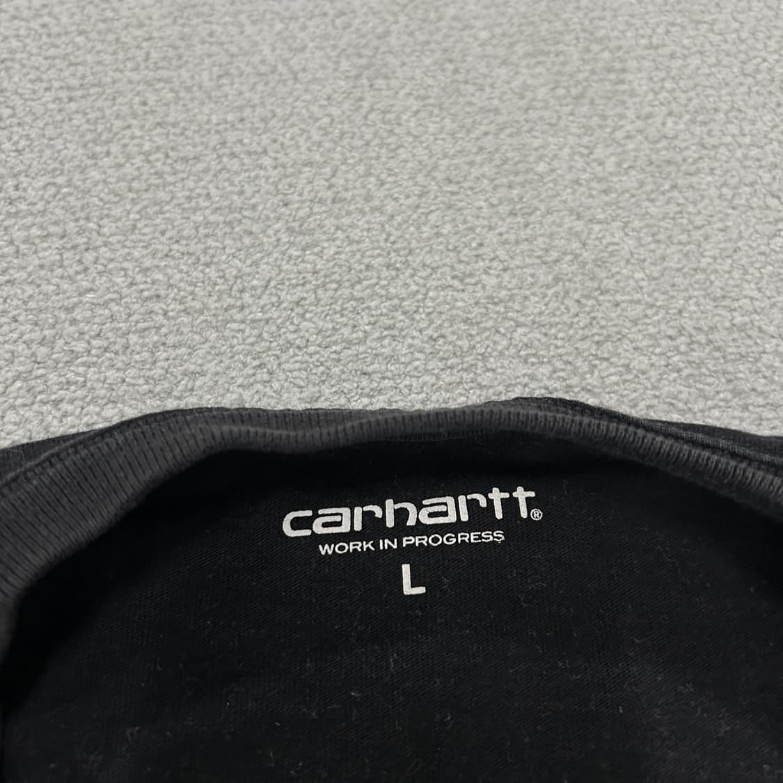 칼하트 블랙 반팔 티셔츠 L 상품이미지2