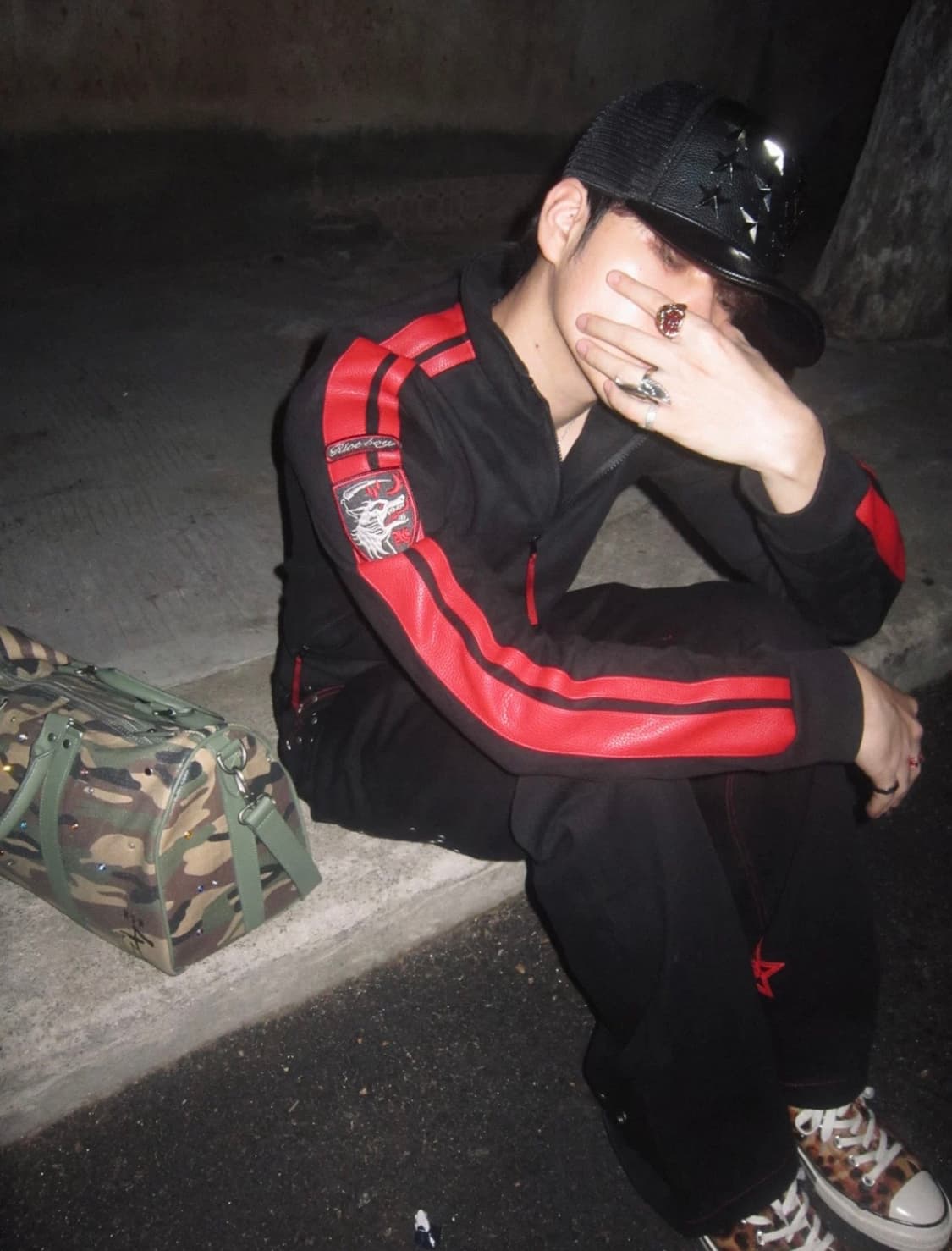 스타 스터드 볼캡 캡모자 상품이미지3