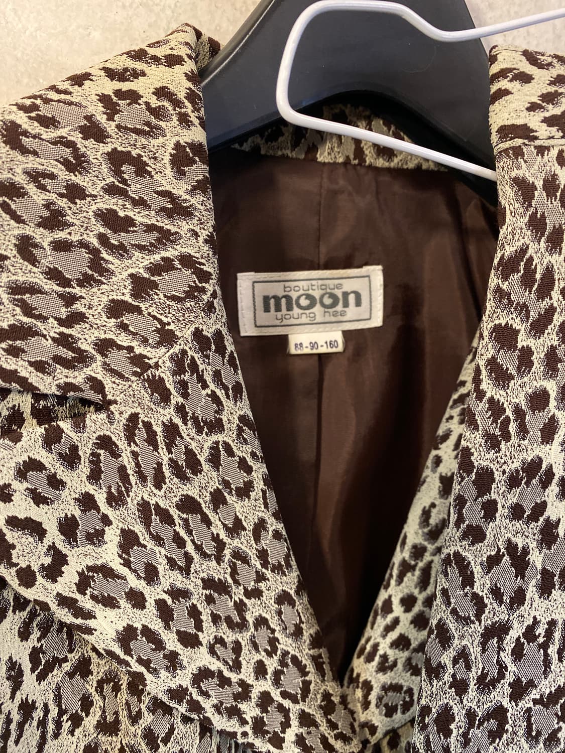 90s 한국 빈티지 부띠끄moonyounghee 55 셋업 상품이미지5