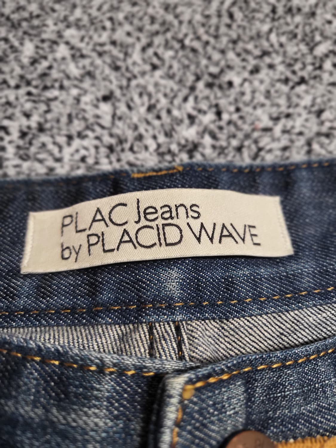 PLAC 가죽패치 데님팬츠 상품이미지2