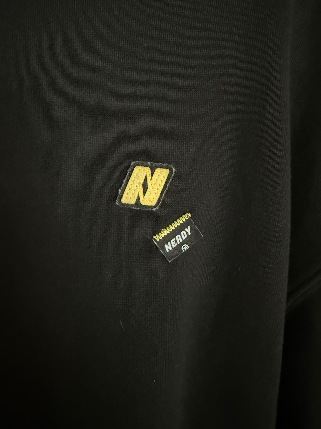 nerdy 널디 black 후드집업 상품이미지2