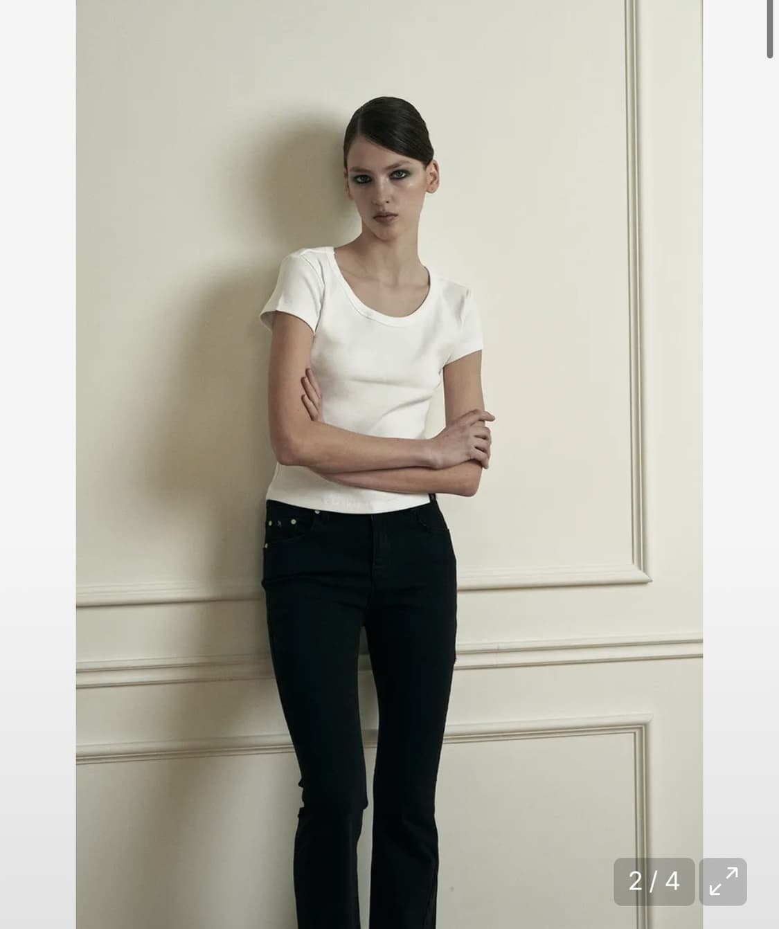 시너진 plain rib 반팔티 상품이미지1