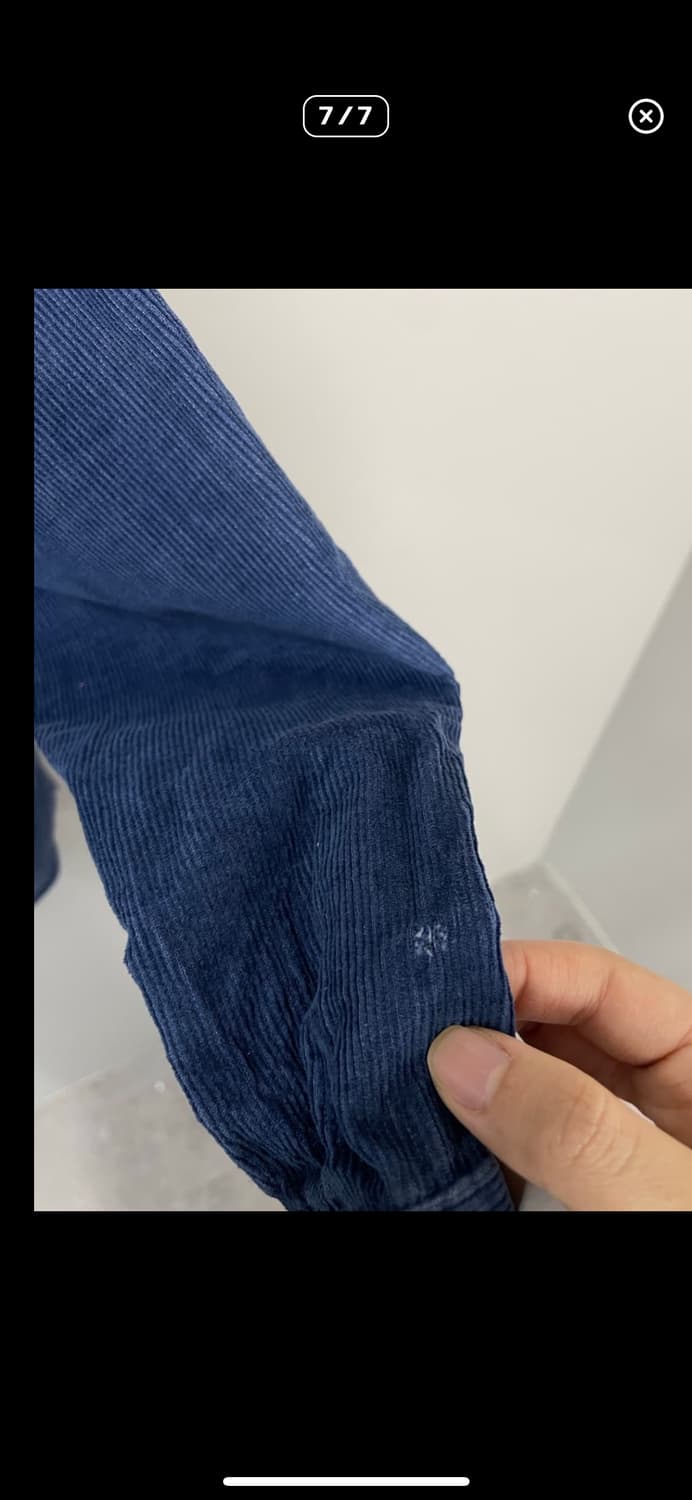 칼하트 코튼 블루 워크셔츠 A2470 상품이미지7