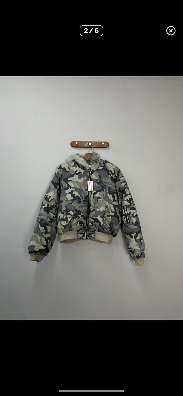 빈티지 카모 후드퍼 패딩 A3120 상품이미지2