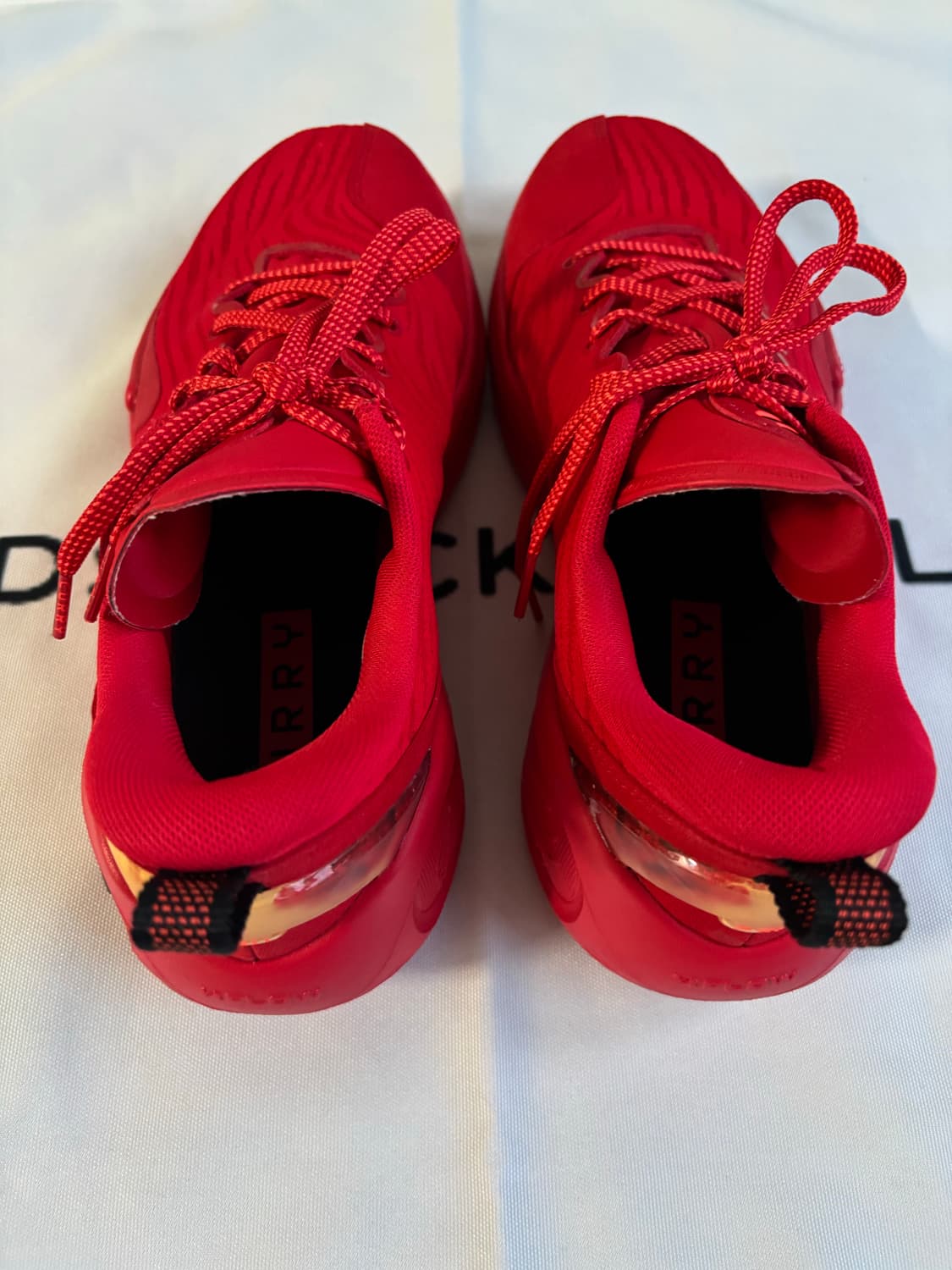 언더아머 커리12 파이어 레드 상품이미지3